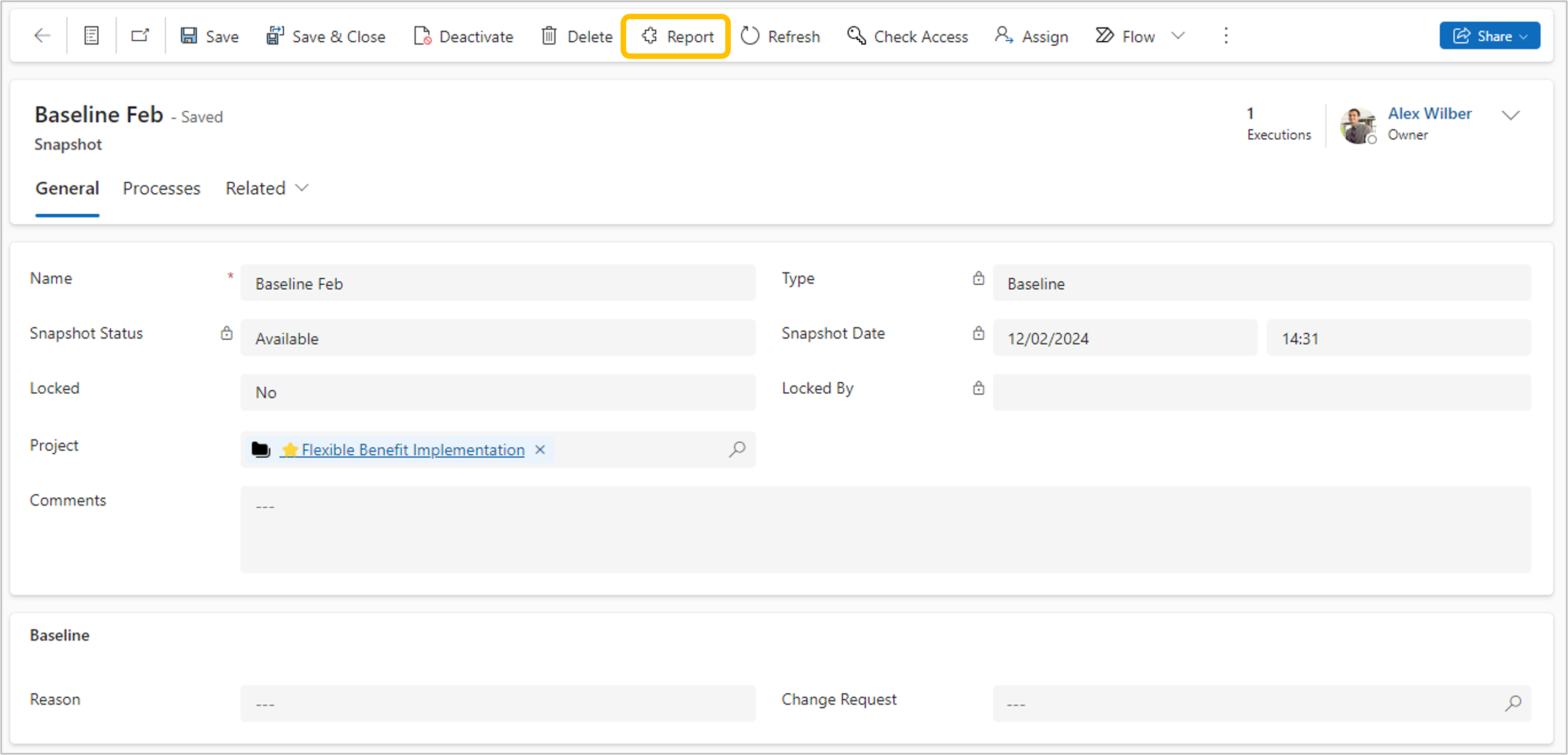 PF PPM Baselines & Snapshots Report button.png